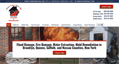 Desktop Screenshot of abelardfirewaterrestoration.com