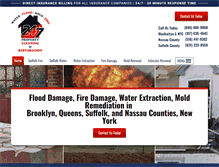 Tablet Screenshot of abelardfirewaterrestoration.com